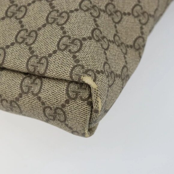 GUCCI GG Supreme Shoulder Bag PVC Leather Beige 223666 Auth ep11388 - Picture 4 of 16